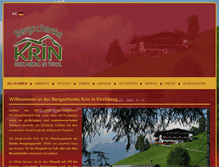 Tablet Screenshot of bergschenke-krin.at